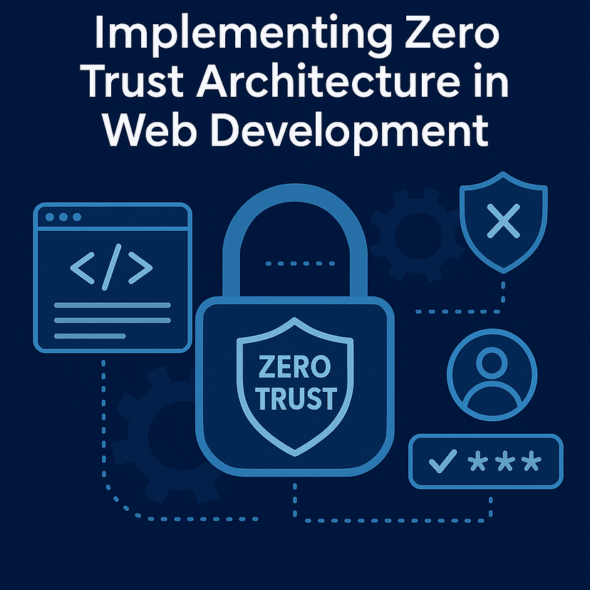 Implementing Zero Trust Architecture in Web Development