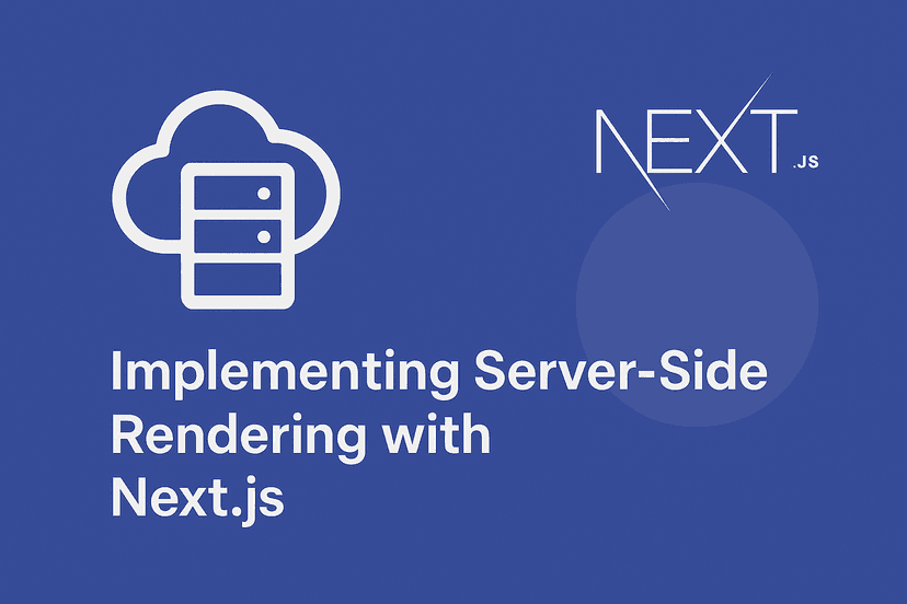 Implementing Server-Side Rendering with Next.js